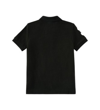 Polo Ralph Lauren Polo de piqué de algodón con Big Pony negro