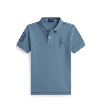 Polo Ralph Lauren Polo en coton piqu� avec Big Pony bleu