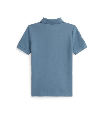 Polo Ralph Lauren Polo en coton piqu� avec Big Pony bleu