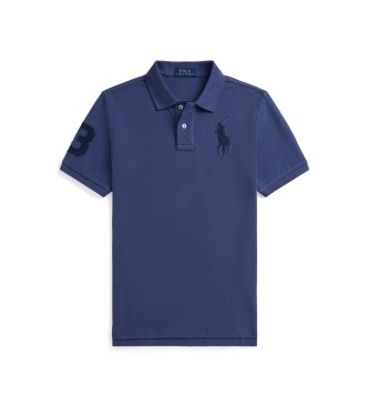 Polo Ralph Lauren Polo en coton piqu� avec Big Pony marine