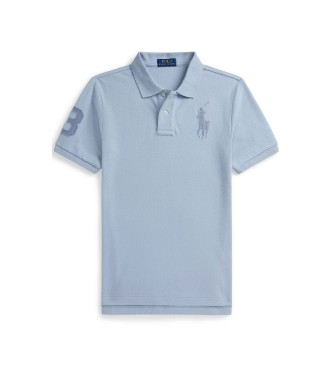 Polo Ralph Lauren Polo en coton piqu� avec Big Pony bleu