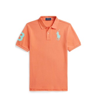 Polo Ralph Lauren Polo en coton piqu� avec Big Pony orange