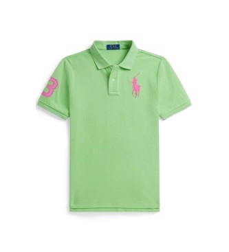 Polo Ralph Lauren Polo en coton piqu� avec Big Pony vert