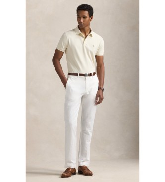 Polo Ralph Lauren Stretch piqu� polo Custom Slim Fit beige
