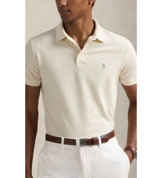 Polo Ralph Lauren Stretch piqu� polo Custom Slim Fit beige