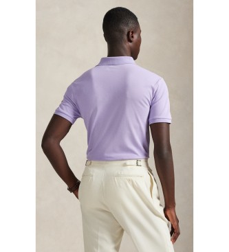 Polo Ralph Lauren Polo in piqué elasticizzato Custom Slim Fit lilla