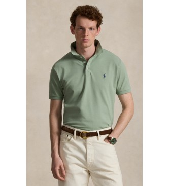 Polo Ralph Lauren Polo in piqué elasticizzato Custom Slim Fit verde