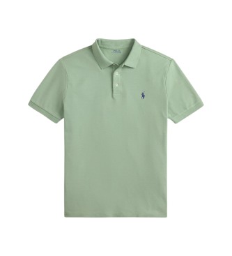 Polo Ralph Lauren Polo in piqué elasticizzato Custom Slim Fit verde