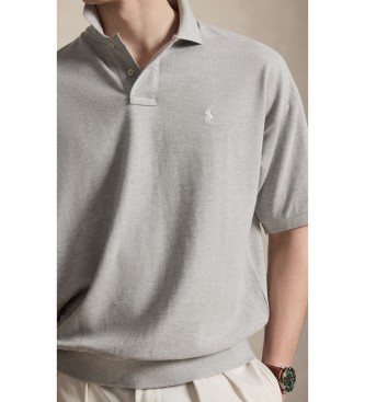 Polo Ralph Lauren Relaxed Fit polo van piqué in grijs