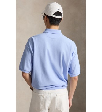 Polo Ralph Lauren Relaxed Fit piqué polo blauw