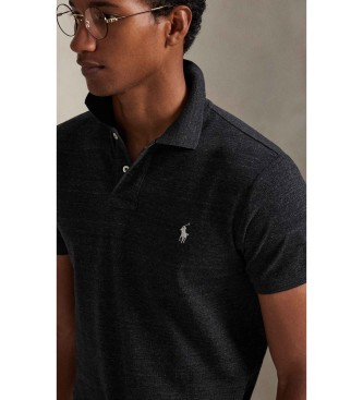 Polo Ralph Lauren Slim-Fit piqu� polo zwart