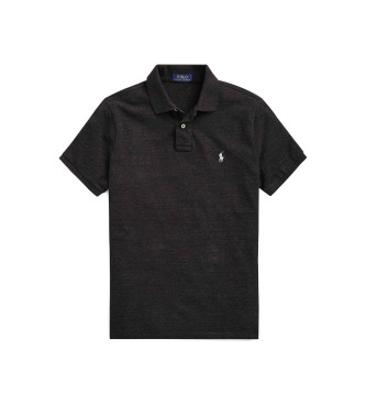 Polo Ralph Lauren Slim-Fit piqu� polo zwart