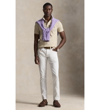 Polo Ralph Lauren Polo en piqué Slim Fit beige clair
