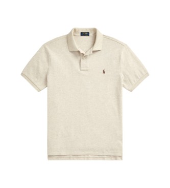 Polo Ralph Lauren Polo en piqué Slim Fit beige clair
