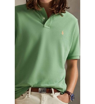 Polo Ralph Lauren Slim fit piqu� poloshirt groen