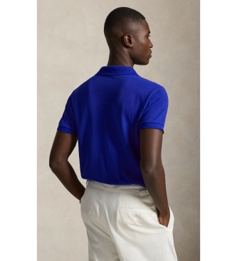 Polo Ralph Lauren Polo en piqué Slim Fit bleu moyen