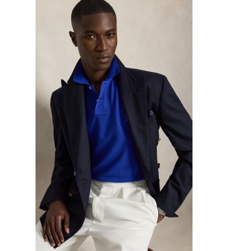 Polo Ralph Lauren Polo en piqué Slim Fit bleu moyen