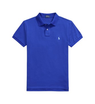 Polo Ralph Lauren Polo en piqué Slim Fit bleu moyen