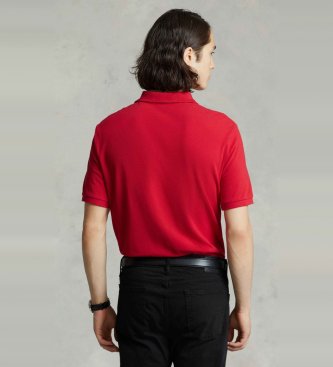 Polo Ralph Lauren Polo de piqué Slim Fit rojo