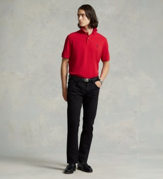 Polo Ralph Lauren Polo de piqué Slim Fit rojo