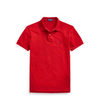 Polo Ralph Lauren Polo de piqué Slim Fit rojo