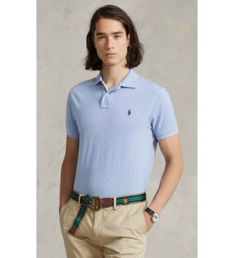 Polo Ralph Lauren Polo piqué slim fit azzurro chiaro