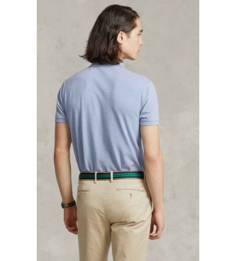 Polo Ralph Lauren Polo piqué slim fit azzurro chiaro