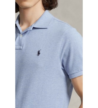 Polo Ralph Lauren Polo piqué slim fit azzurro chiaro