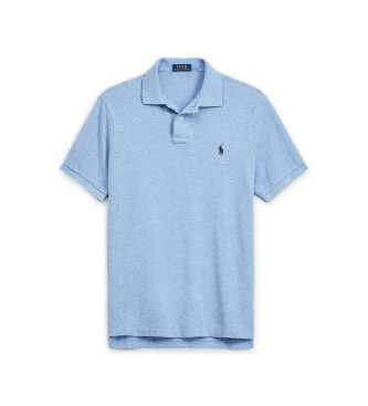 Polo Ralph Lauren Polo piqué slim fit azzurro chiaro