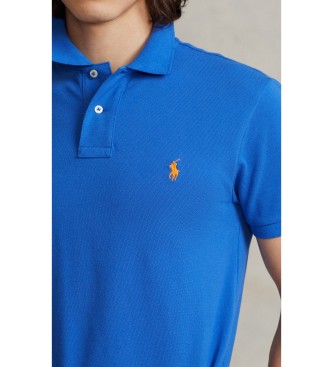 Polo Ralph Lauren Dark blue slim fit polo shirt