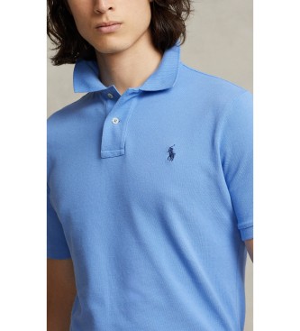Polo Ralph Lauren Blue slim fit polo shirt