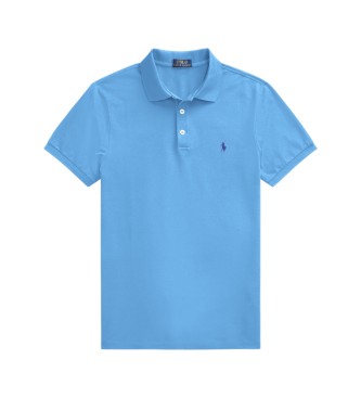 Polo Ralph Lauren Blue slim fit polo shirt