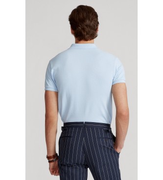 Polo Ralph Lauren Light blue slim fit piqué polo