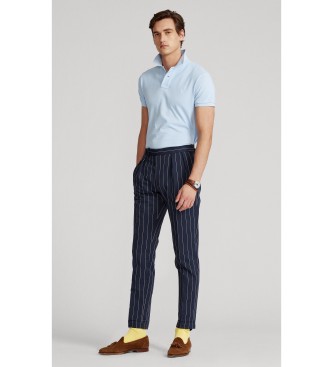 Polo Ralph Lauren Light blue slim fit piqué polo