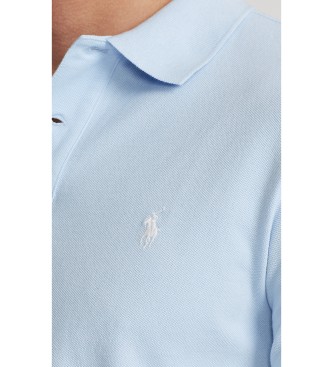 Polo Ralph Lauren Light blue slim fit piqué polo