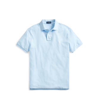 Polo Ralph Lauren Light blue slim fit piqué polo