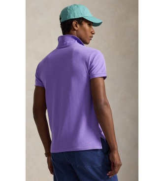 Polo Ralph Lauren Lilac Slim Fit piqué polo shirt