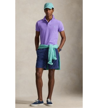 Polo Ralph Lauren Lilac Slim Fit piqué polo shirt
