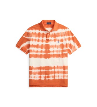 Polo Ralph Lauren Polo en piqu� tie-dye Classic Fit orange