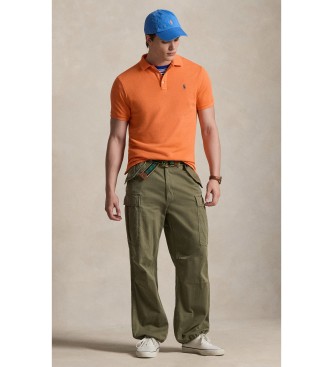 Polo Ralph Lauren Polo de punto de rizo franc�s naranja