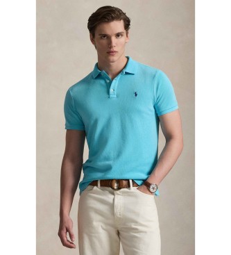 Polo Ralph Lauren Polo de punto de rizo franc�s turquesa