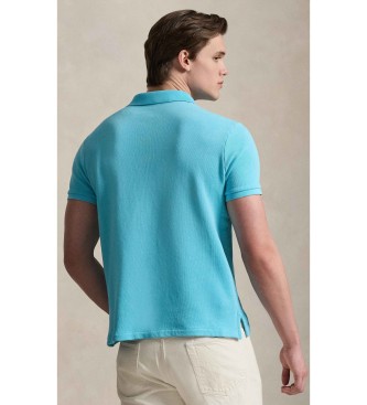 Polo Ralph Lauren Polo de punto de rizo franc�s turquesa