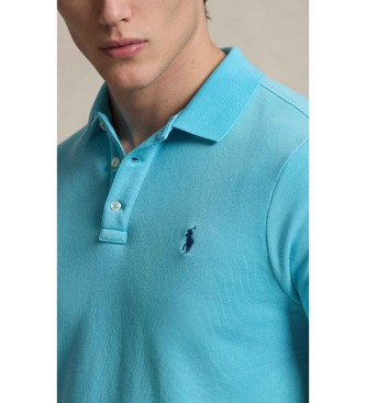 Polo Ralph Lauren Polo de punto de rizo franc�s turquesa