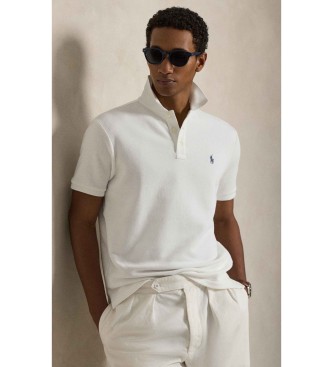 Polo Ralph Lauren White French terry knit polo shirt