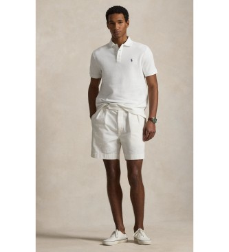 Polo Ralph Lauren White French terry knit polo shirt