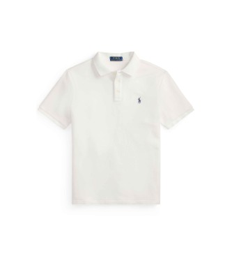 Polo Ralph Lauren White French terry knit polo shirt