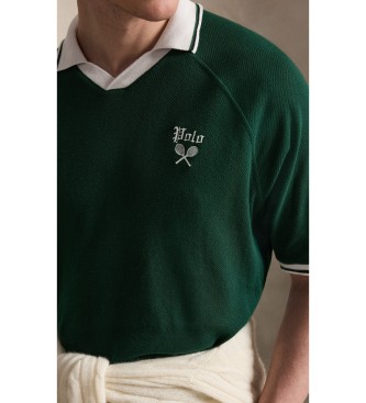Polo Ralph Lauren Polo de punto pointelle Relaxed Fit verde