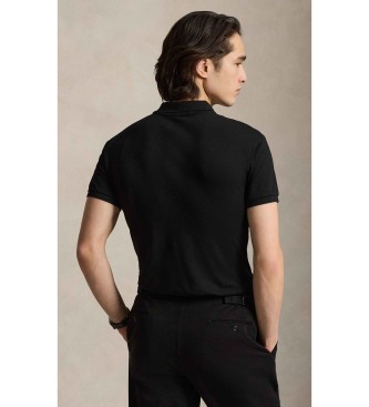 Polo Ralph Lauren Slim Fit poloshirt met zachte touch zwart