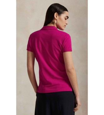 Polo Ralph Lauren Stretch poloshirt Slim Fit lilla