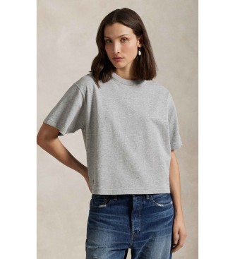 Polo Ralph Lauren Top corto grigio